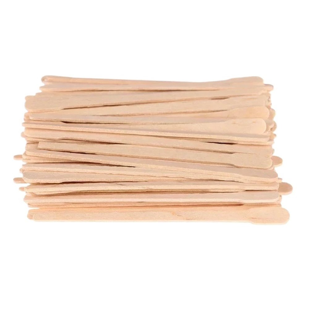 Wooden Wax Sticks 1000pcs Disposable Wooden Body Hair Removal Sticks Woman Wax Waxing Sticks Beauty Toiletry Kits Wood Tongue Depressor Spatula(1000pcs 8.8CM)