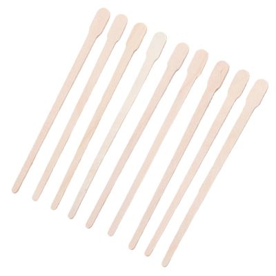Wooden Wax Sticks 1000 Pcs Disposable Waxing Wax Wooden Bamboo Sticks Spatula Tongue Depressor Kit Hair Removal Cream Depilatory Beauty Tool(Flat)