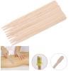 Wooden Wax Sticks 1000 Pcs Disposable Waxing Wax Wooden Bamboo Sticks Spatula Tongue Depressor Kit Hair Removal Cream Depilatory Beauty Tool(Flat) view 3