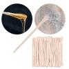 Wooden Wax Sticks 1000 Pcs Disposable Waxing Wax Wooden Bamboo Sticks Spatula Tongue Depressor Kit Hair Removal Cream Depilatory Beauty Tool(Flat) view 4