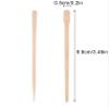 Wooden Wax Sticks 600Pcs Wooden Hair Removal Stick Face Wax Sticks Depilation Spatula Body Eyebrow Applicator Smooth Tongue Depressor Smudge stick(119-Sharp100P) view 4