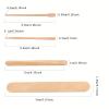 Wooden Wax Sticks 1000Pcs Wooden Hair Removal Stick Face Wax Sticks Depilation Spatula Body Applicator Smooth Tongue Depressor Beauty Tools(2set1000pcs) view 4