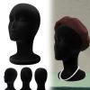 Wig Heads Styrofoam 2 Pack, Foam Heads for Wigs, Mannequin Headset Wig Display Stand Display Hair, Halloween Props, Hats and Hairpieces, Mask for Home, Salon and Travel (1 pack C-Black) view 4