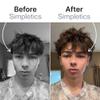 Simpletics Hair Clay for Men (Vanilla Scent)  Natural 6 Ingredient Matte Styling Clay with Beeswax & Coconut Oil  Strong Hold, Water Based, Non-Greasy  Adds Texture & Volume  2oz (3 Pack) view 2