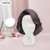 PERFERATE 12 Packs Foam Wig Head Stand Hat Wig Foam Mannequin Styrofoam Mannequin Head Styrofoam Heads Model Display for Masks Hats Hair, Hairpieces, Salon and Store view 3