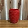 Hotel Toiletries Set Red Golf Bathroom Five Round Ceramic Carving Items view 4
