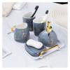 Bathroom 6-piece Toiletries Set Supplies Toothbrush Cup view 1