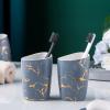 Bathroom 6-piece Toiletries Set Supplies Toothbrush Cup view 3