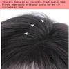 100% Human Hair Bangs Hair Clip in Bangs Fringe with Temples Hairpieces for Women Hair Bangs Extension for Daily Wear (Natural black) view 4