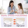 2 in 1 Electric Nail Clippers, 2026 New 2 Speeds Automatic Nail Clippers, Multifunctional Nail Trimmer with Polishing Light and Storage for Fingernail and Toenail (Pink) view 2