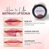 BT Beetroot Lip Scrub For Brightening Dark Lips for Men and Women | Suitable for Dark,Chapped, Lipstick Stains Reduce & Pigmented Lips view 4