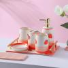 6-piece Bathroom Toiletries Set Ceramic For Household view 2
