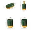 Bathroom Toiletries Set Ceramic 6-piece Home view 2