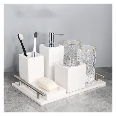 7 Piece Bathroom Toiletries Set Vanity For Household Use