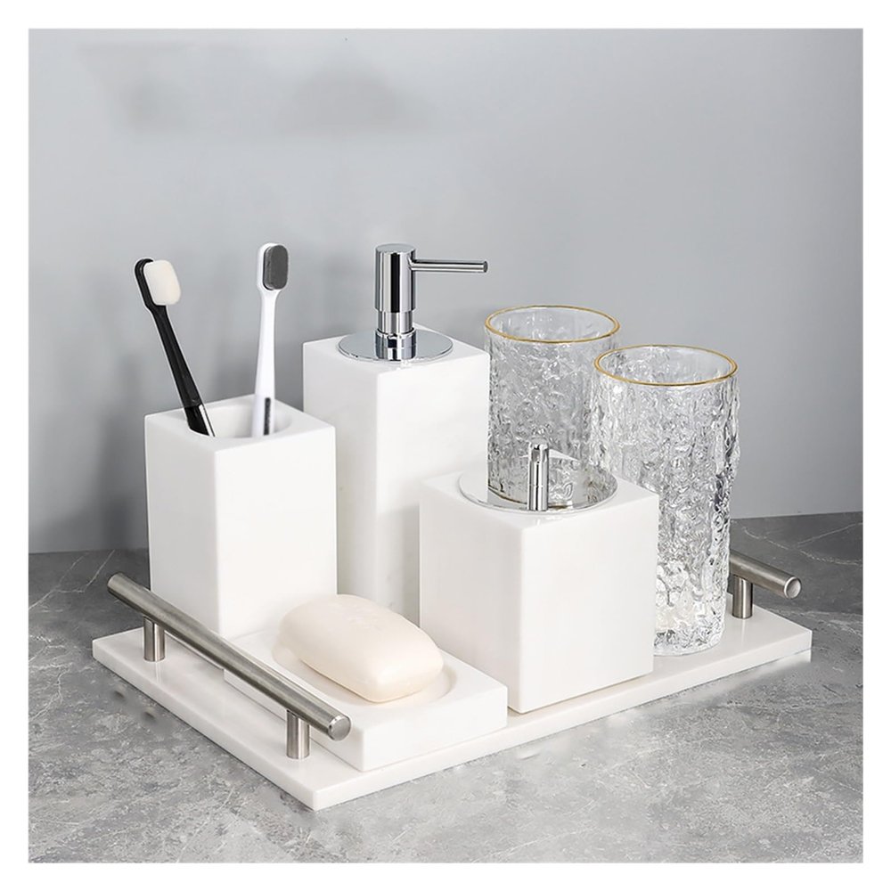 7 Piece Bathroom Toiletries Set Vanity For Household Use