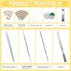 Ingrown Toenail Treatment Toolkit,Professional Ingrown Toenail Removal Kit, Ingrown Toenail Corrector Set,with Breathable Ingrown Toenail Strips,Curved Toenail Corrector Patch,Painless File and Lifter view 2