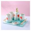 6-piece Bathroom Toiletries Set Ceramic For Household view 1