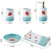 6-piece Bathroom Toiletries Set Ceramic For Household view 2