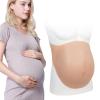 SooTTBE Ultra Realistic Silicone Maternity Belly Artificial Prosthetic Pregnancy Prop Fake Pregnancy Belly Prosthetic for Film,Color 2,L view 1