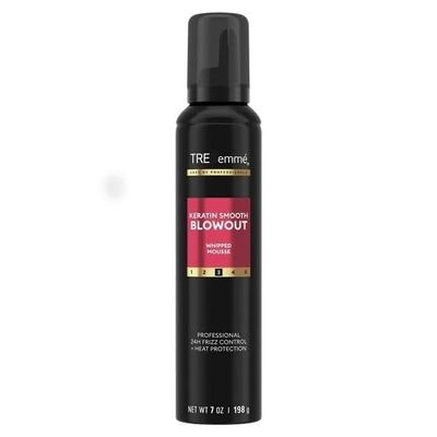 Trese~mme Whipped Shaping Mousse Keratin Smooth for Instant Hydration Weightless, 7 oz