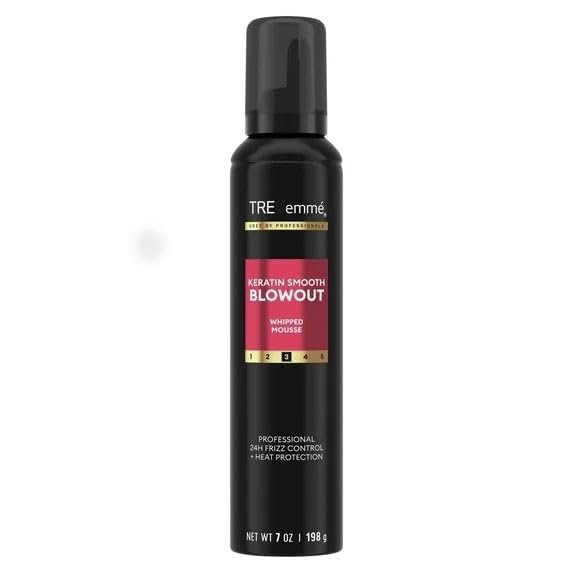 Trese~mme Whipped Shaping Mousse Keratin Smooth for Instant Hydration Weightless, 7 oz