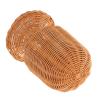 SHERCHPRY Handmade Rattan Wig Stand Holder Wicker Hair Display Rack for Salon Hat Storage Rustic Mannequin Head Organizer for Wigs Caps view 1
