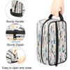 Fragtreess Personalized City Car Bus Toiletry Bag Travel - Custom Name Text Water-Resistant Organizer with Handle, Wash- Bag Large Capacity for Boys,Shaving Bag Waterproof for Shower,Sports view 3