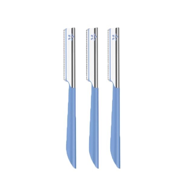 Eyebrow trimmer set, Dermaplaning Tool, Dermaplaning Razor for Women & Men, Reusable Eyebrow Razor, Face Razor Removes Peach Fuzz, Exfoliates Skin