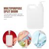 FUOYLOO Jug Shampoo Dispenser Plastic Liquid Cosmetics Storage Container Refillable Shower Bottle Pump and Anti-Theft Seal Jug Laundry Soap Dispenser view 3
