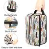 Fragtreess Personalized Racing Motif Toiletry Bag Travel - Custom Name Text Water-Resistant Organizer with Handle, Wash- Bag Large Capacity for Boys,Shaving Bag Waterproof for Shower,Sports view 3