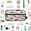 Fragtreess Personalized Racing Motif Toiletry Bag Travel - Custom Name Text Water-Resistant Organizer with Handle, Wash- Bag Large Capacity for Boys,Shaving Bag Waterproof for Shower,Sports view 4
