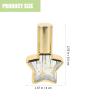 DONFAMDS 4pcs 8ml Glass Perfume Atomizer Bottles for Women Retro view 4