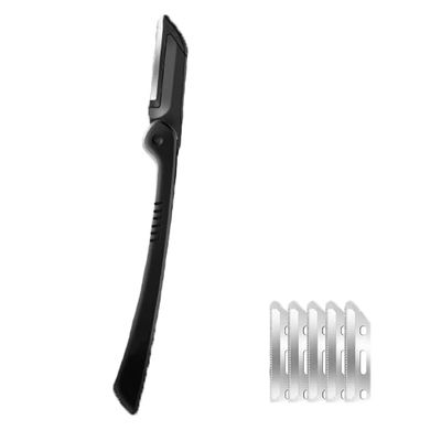 Eyebrow trimmer set, Dermaplaning Tool, Dermaplaning Razor for Women & Men, Reusable Eyebrow Razor, Face Razor Removes Peach Fuzz, Exfoliates Skin 