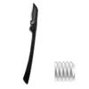 Eyebrow trimmer set, Dermaplaning Tool, Dermaplaning Razor for Women & Men, Reusable Eyebrow Razor, Face Razor Removes Peach Fuzz, Exfoliates Skin  view 1