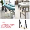 DRESSOOS Massage Table Armrest Support Shelf PU Sponge Hand Rest Bracket for Beauty Bed Accessories Comfortable Hanging Shelf for Therapists and Household Massage Use view 2
