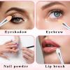 10Pcs Eye Shadow Applicator Sticks Eyeshadow Sponge Applicator Double Sided Reusable Eye Shadow Applicator Sponge Tip Portable Makeup Brushes Professional Makeup Applicator for Women view 4
