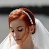 Luxshiny Double Row Rhinestone Headband Fashion Hair Hoop for Women and Elegant Sparkling Hair Accessory for Wedding Party and Daily Wear view 4