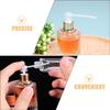Luxshiny 45pcs Portable Perfume Refill Pump Dispenser Tool Plastic Refillable Makeup Transfer Pump for Travel Perfume Bottles Accurate Dispensing for Lotion Toner and Liquid Products view 3