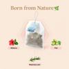 HINOTEA Oriental Bath Tea Bag (1.06 oz) Hibiscus Veil | Curated by Professional Spa Sommelier | Traditional Botanical Tea Blend with Hibiscus, Rosemary, and Houttuynia | Natural Bath Therapy view 3