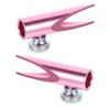 NULYLU 2pcs Metal Cosmetic Pencil Sharpener for Women Dual-Edge Lip Liner and Eyebrow Sharpener Makeup Tool with User-Friendly Design for Eyeliner and Beauty Pencils view 1