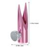 NULYLU 2pcs Metal Cosmetic Pencil Sharpener for Women Dual-Edge Lip Liner and Eyebrow Sharpener Makeup Tool with User-Friendly Design for Eyeliner and Beauty Pencils view 2