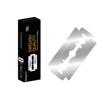 Double Edge Safety Razor Blades 100PCS, Platinum Stainless Steel with PTFE and Tungsten-Chromium Coated Edges for Gentle, Close Shaves view 1