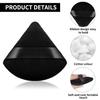 2 Pcs Powder Puffs for Face Powder Triangle Powder Puff, Face Makeup Tools for Applying Loose or Pressed Powders, Fit Easily and Softly to Face 1208 view 2