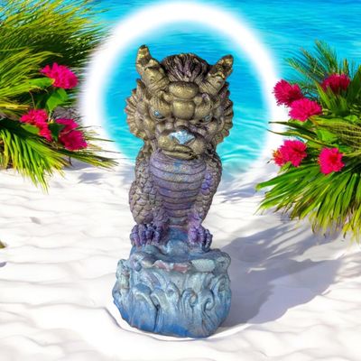 Atlantis Designs Art Oriental Shi Shi Guardian | Water Guardian | Nourishing Handmade Moisturizing Body Soap | Unique Art - No 2 Alike!