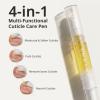 BTARTBOXNAILS 4-in-1 Ceramic Cuticle Pusher Oil Pen, 0.17 fl.oz / 5 ml view 2