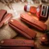 Personalized Beard Comb,Custom Engraved Wooden Folding Beard Combs,Anniversary/Birthday Gift,Groomsman Gift for men view 3