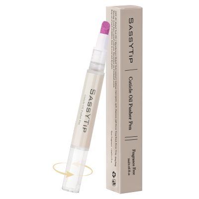 Ceramic Cuticle Pusher & Oil Pen, 2ml Nail Care Product