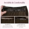 GOO GOO Butterfly Weft Hair Extensions, Invisible Comfortable Genius Weft view 3