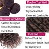 Color 4# Chocolate Brown Human Hair Bundles 22 24 26 inch Deep Wave Bundle Human Hair Dark Brown 3 Bundles 50 Gram Per Bundle 150g Total Brazilian Virgin Remy Hair view 2