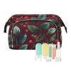 OTVEE Travel Makeup Bag Cosmetic Bag Autumn Charm Make Up Organizer Case Large Wide-open Pouch for Women Purse for Toiletries Accessories Brushes view 1